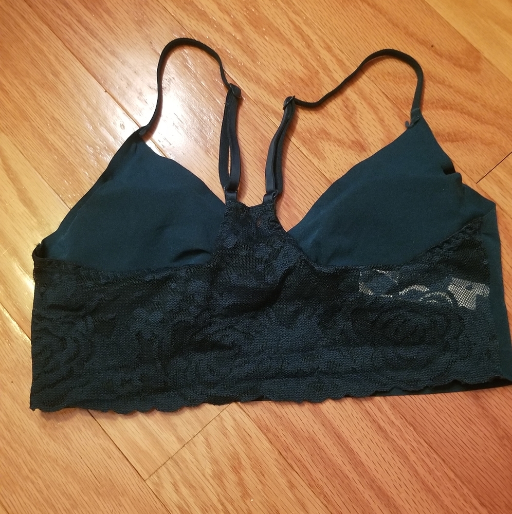 PINK, Bonded Teal No-Show Sports Bra - Picture 2 of 3